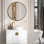 Miroir rond décoratif Finlow