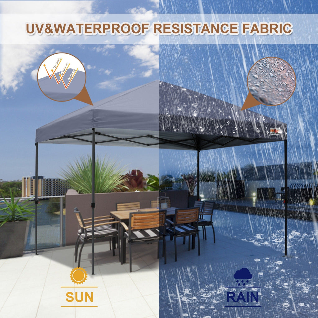 ABCCANOPY Tente-auvent extérieure durable et facile à monter