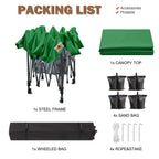 ABCCANOPY Tente-auvent extérieure durable et facile à monter