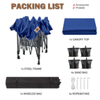 ABCCANOPY Tente-auvent extérieure durable et facile à monter