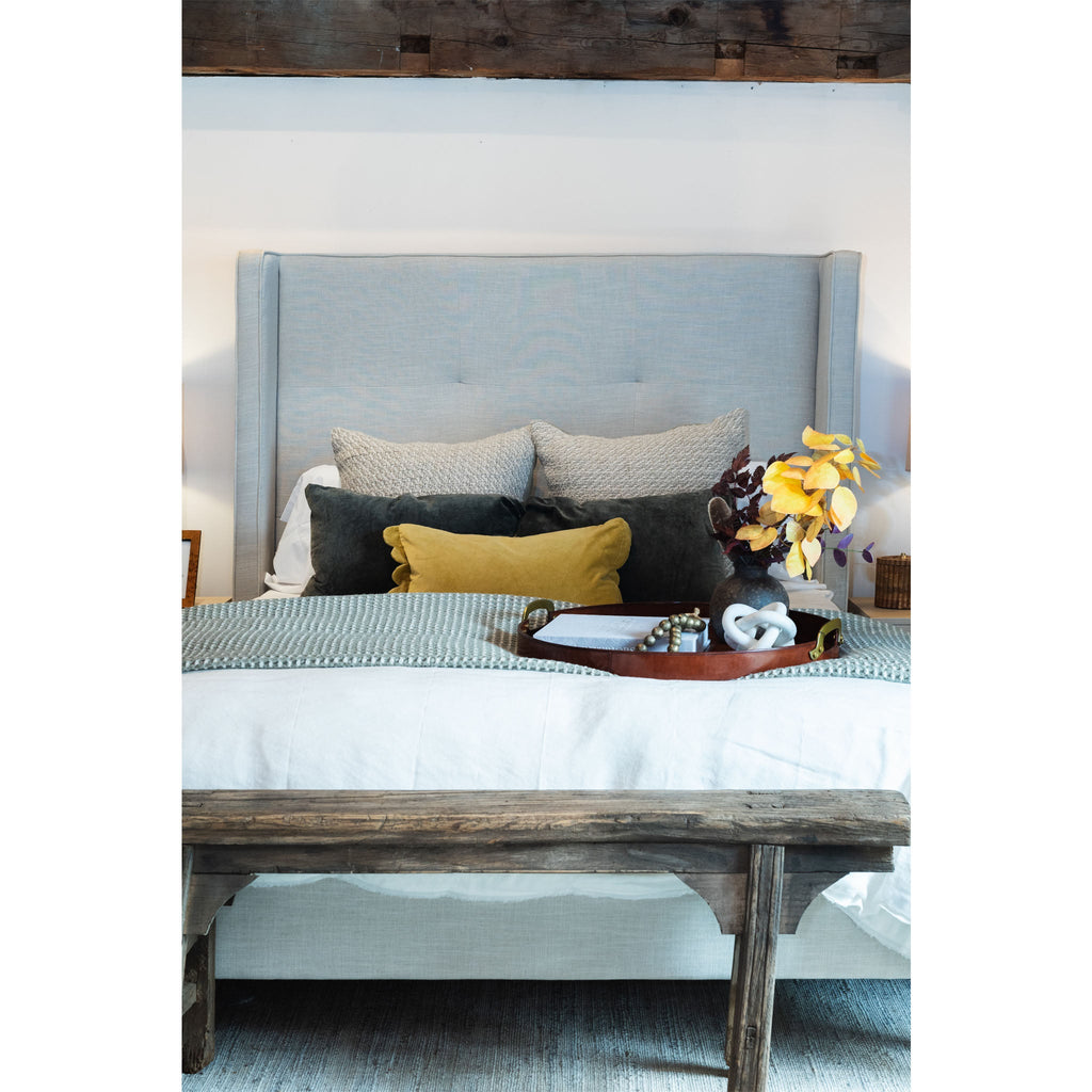 Lit Madison Four Hands en cambric ivoire