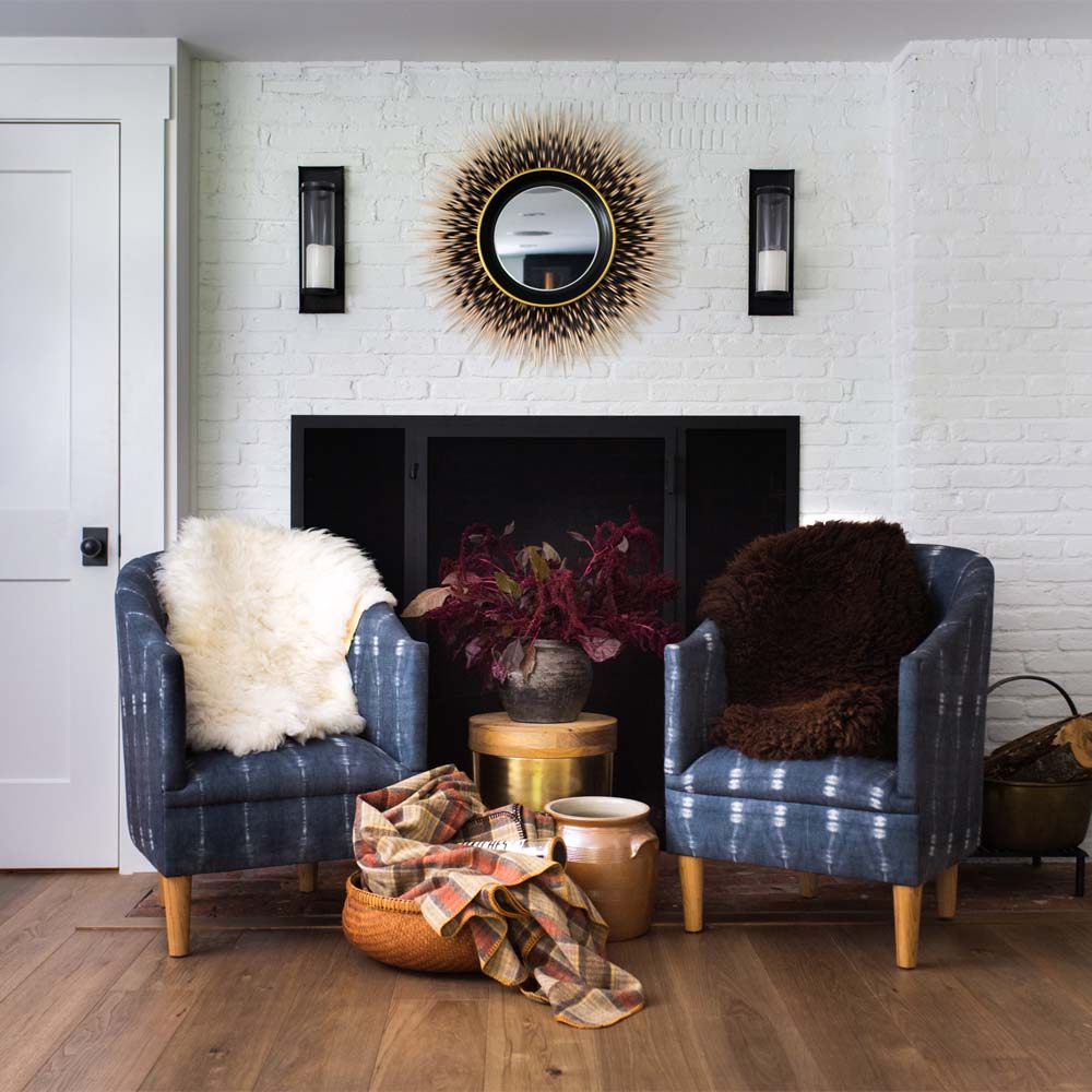 Couverture en peau de mouton du Vermont