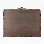 Miroir de cheminée Aaliyah en noir naturel