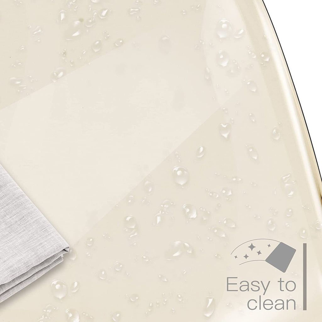 Chaise de bureau à roulettes pivotante en acrylique, sans accoudoirs et réglable en hauteur