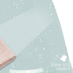 Chaise de bureau à roulettes pivotante en acrylique, sans accoudoirs et réglable en hauteur