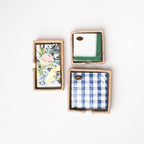 Porte-serviettes de table en rotin blanchi