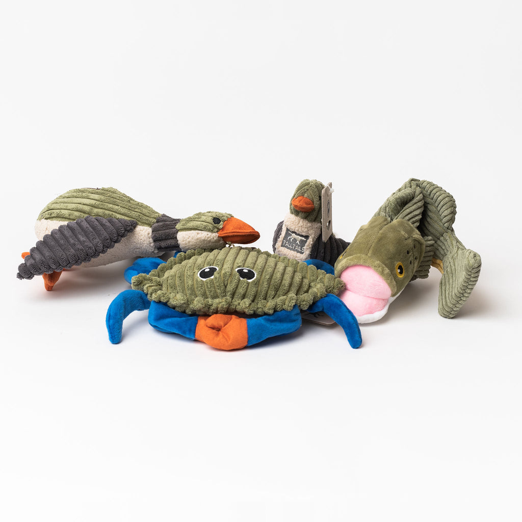 Canard en peluche couineur