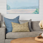 Coussin carré Lina Linen 20 en gris