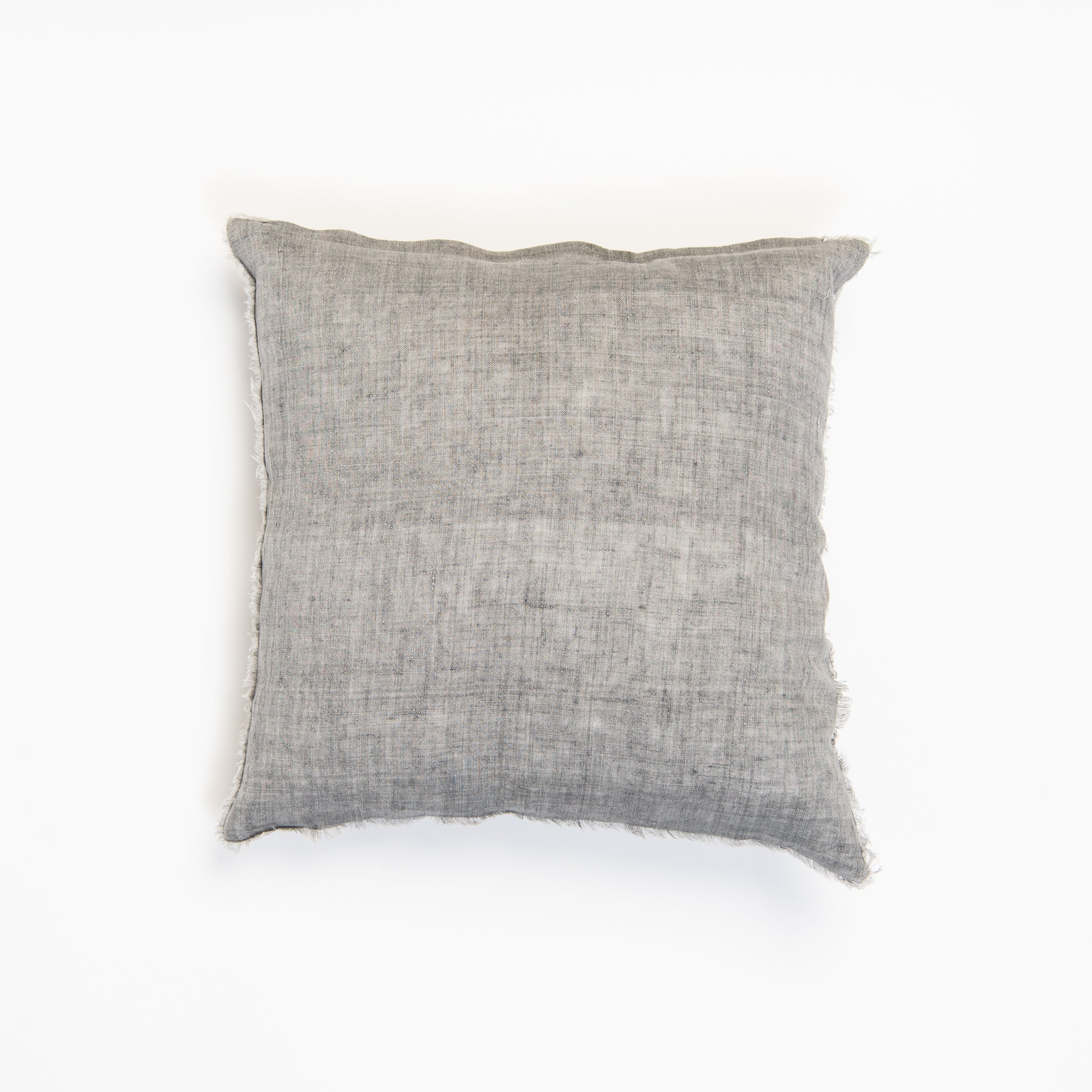 Coussin carré Lina Linen 20 en gris