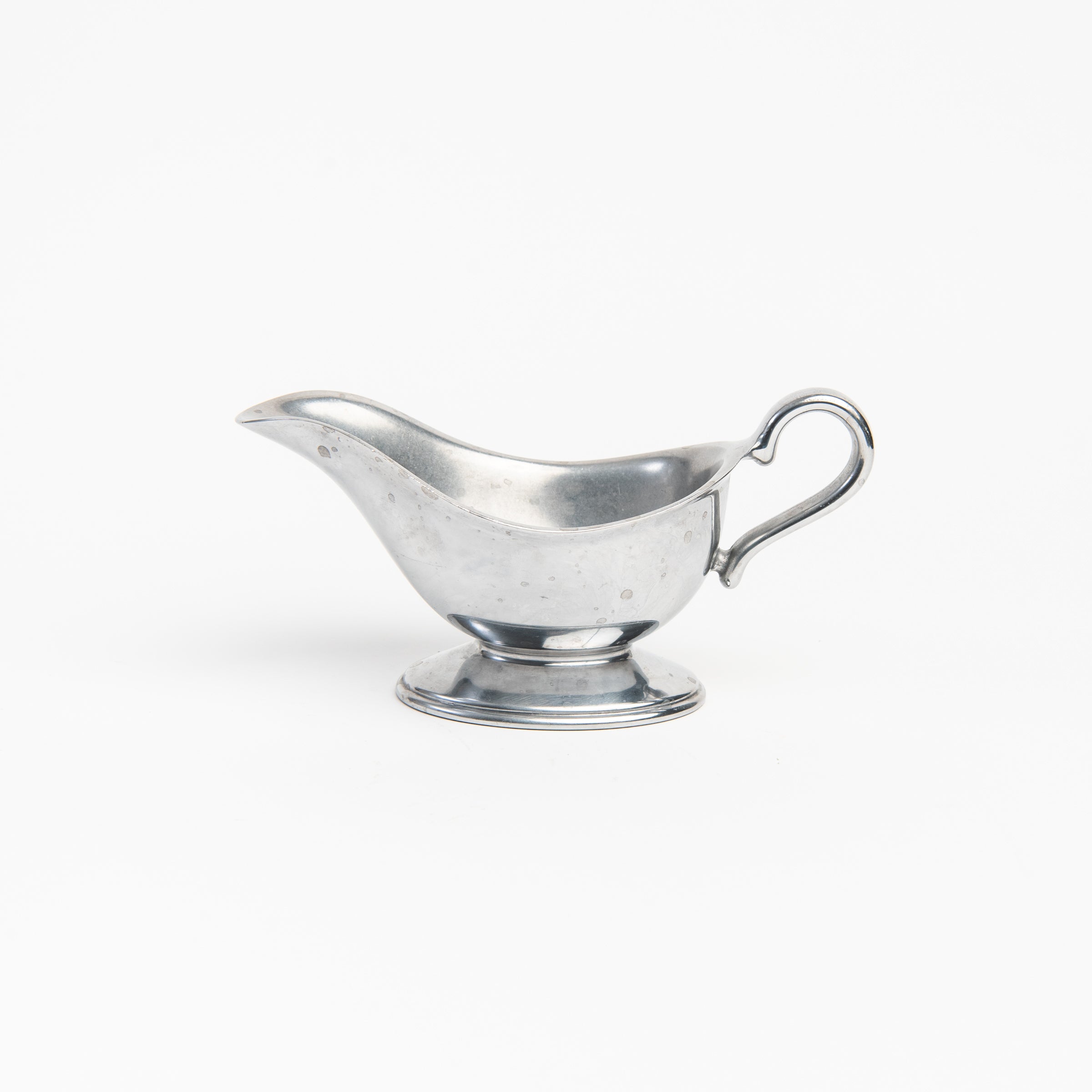 Saucière vintage en étain Wilton, années 1950-1970