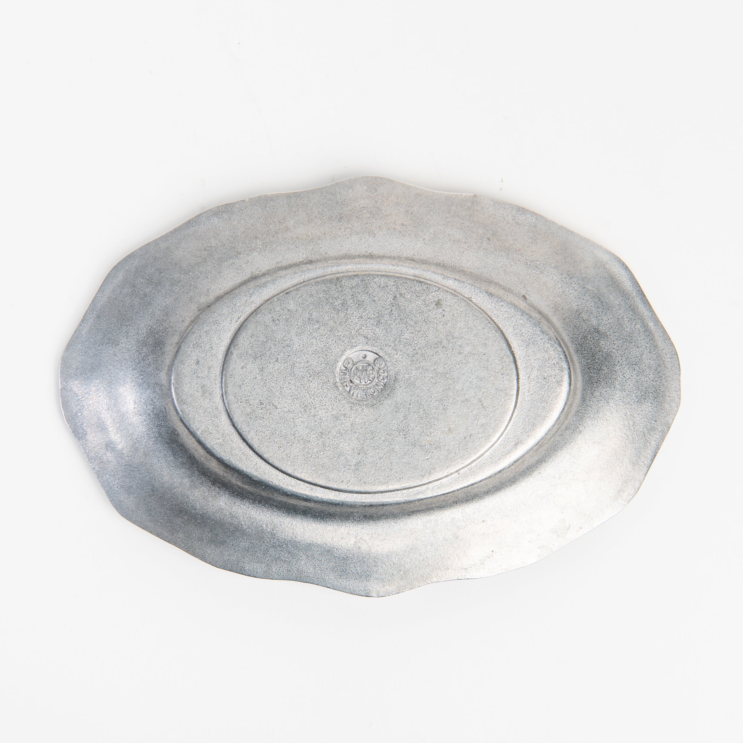 Saucière vintage en étain Wilton, années 1950-1970