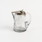 Pichet à sirop de blé vintage gravé