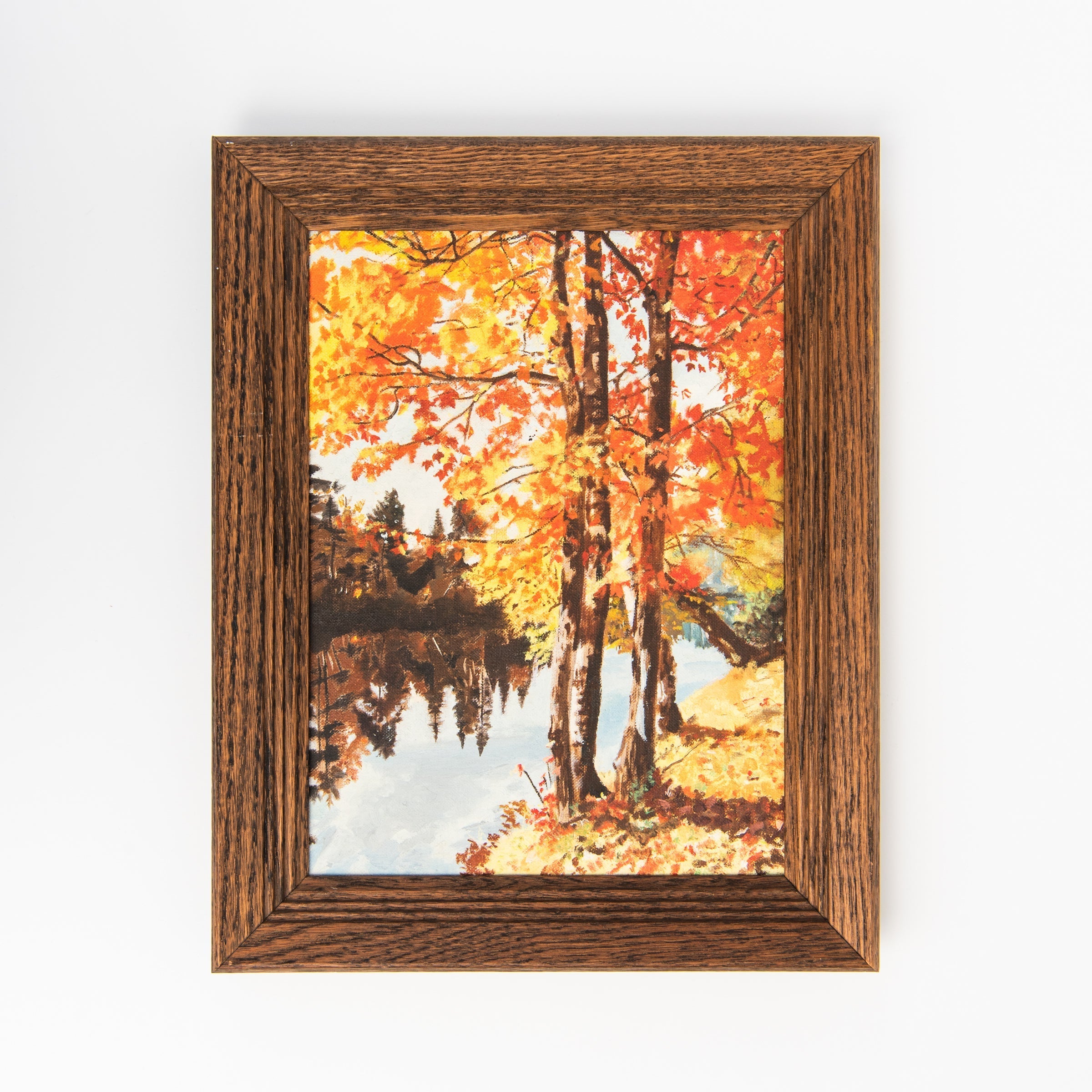 Peinture d'automne vintage