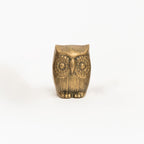 Hibou en laiton vintage