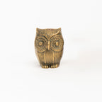 Hibou en laiton vintage