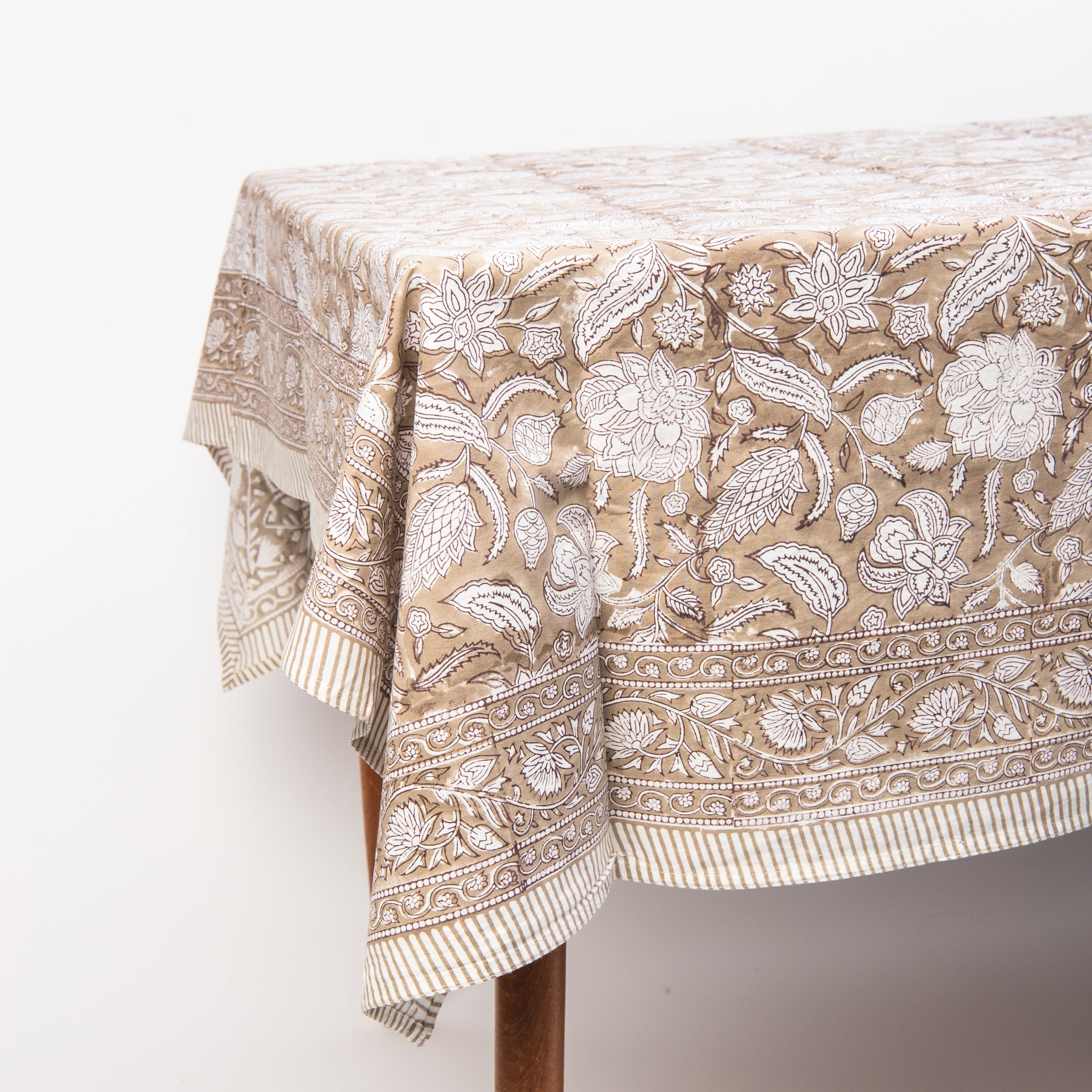 Nappe imprimée au bloc de sable