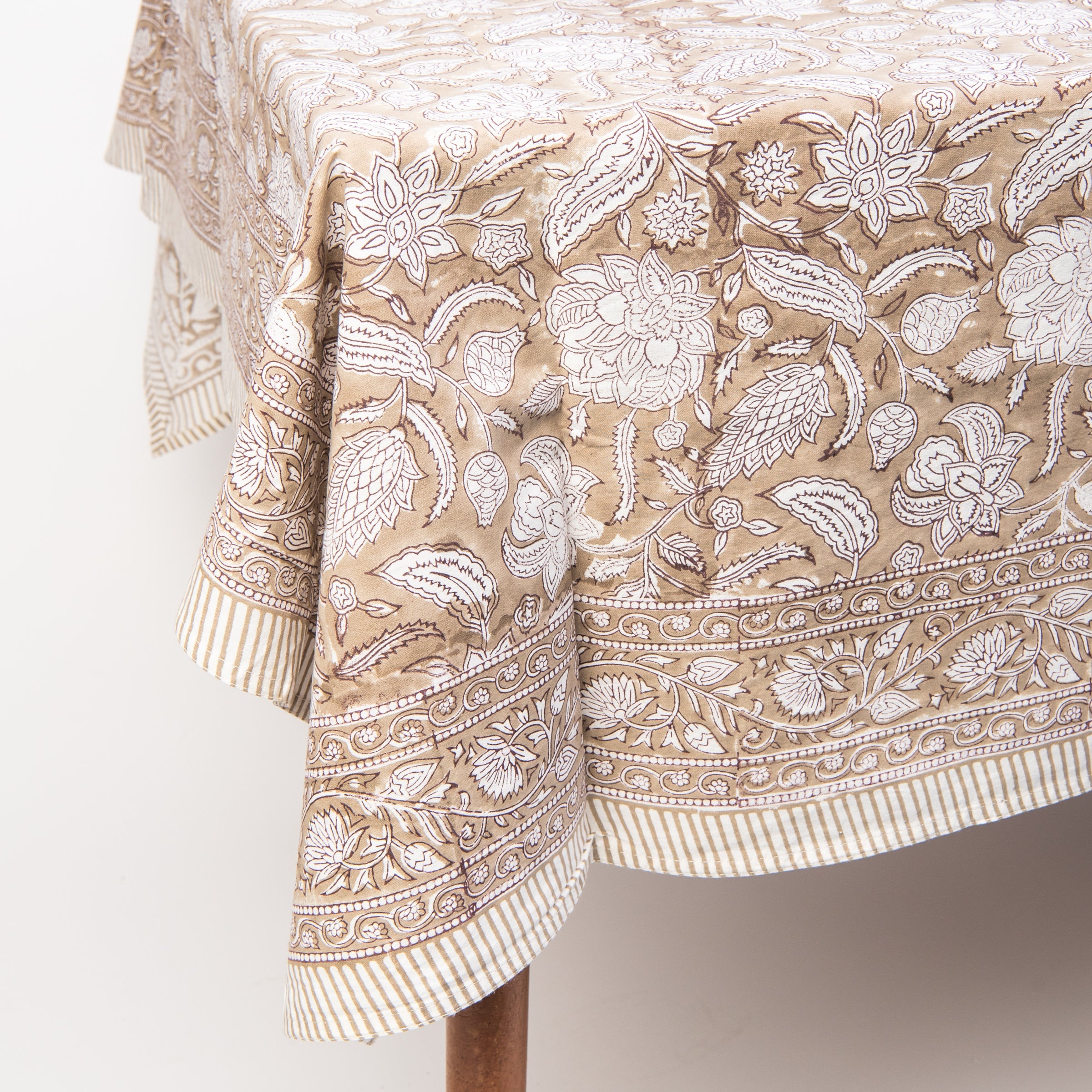 Nappe imprimée au bloc de sable