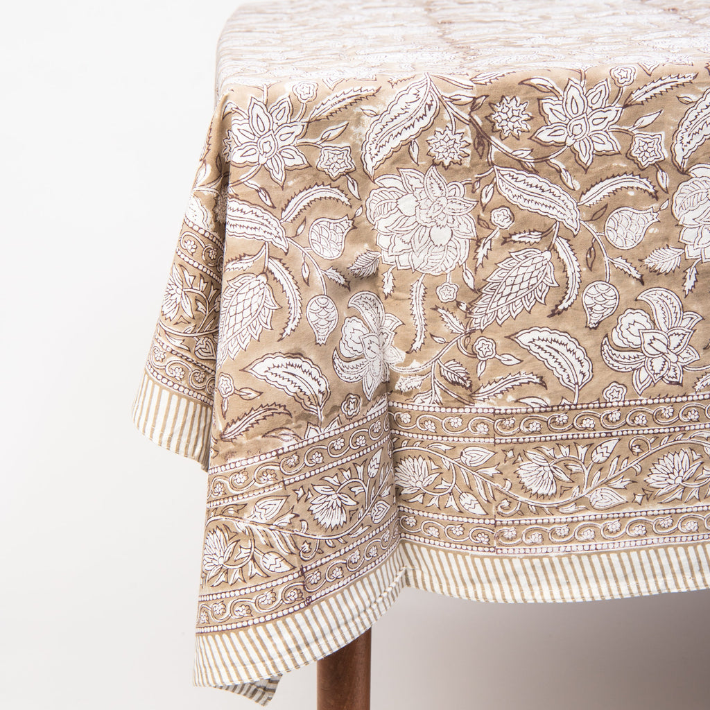 Nappe imprimée au bloc de sable