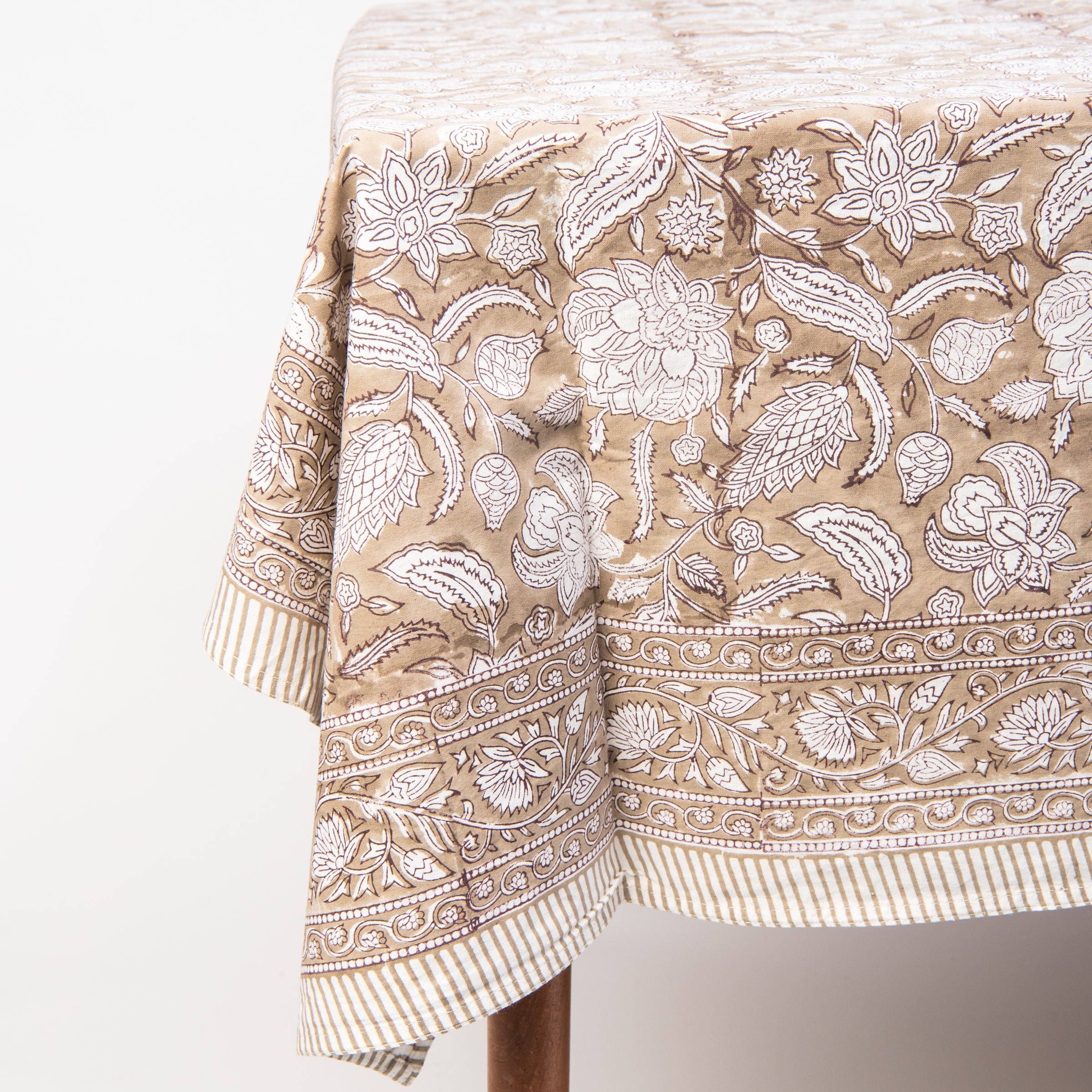 Nappe imprimée au bloc de sable