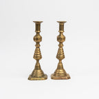 Chandeliers géométriques vintage en laiton