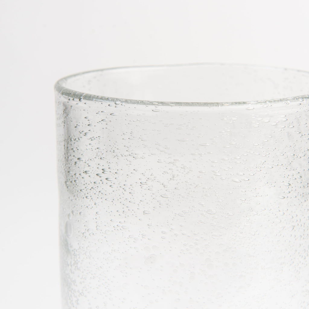 Ouragan en verre bullé, grand format