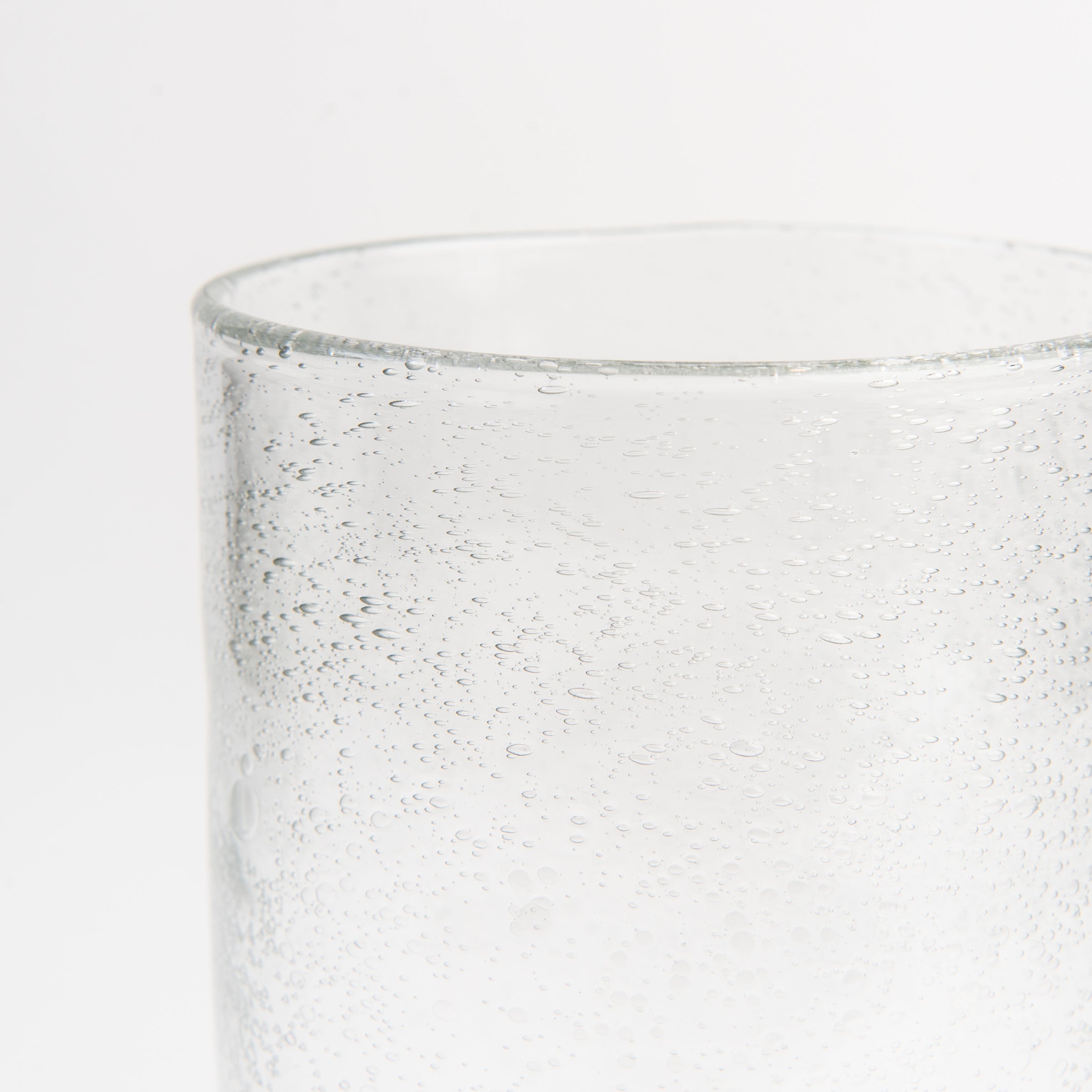 Ouragan en verre bullé, grand format