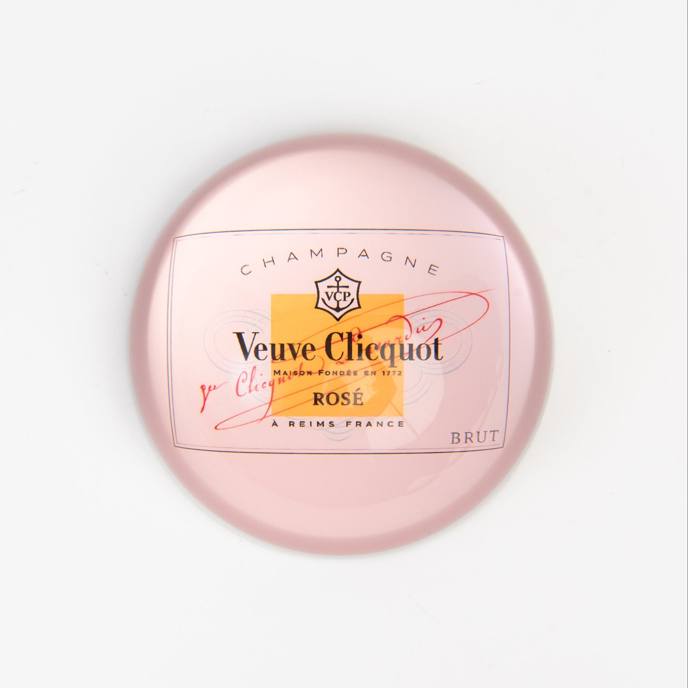 Presse-papier Champagne rosé