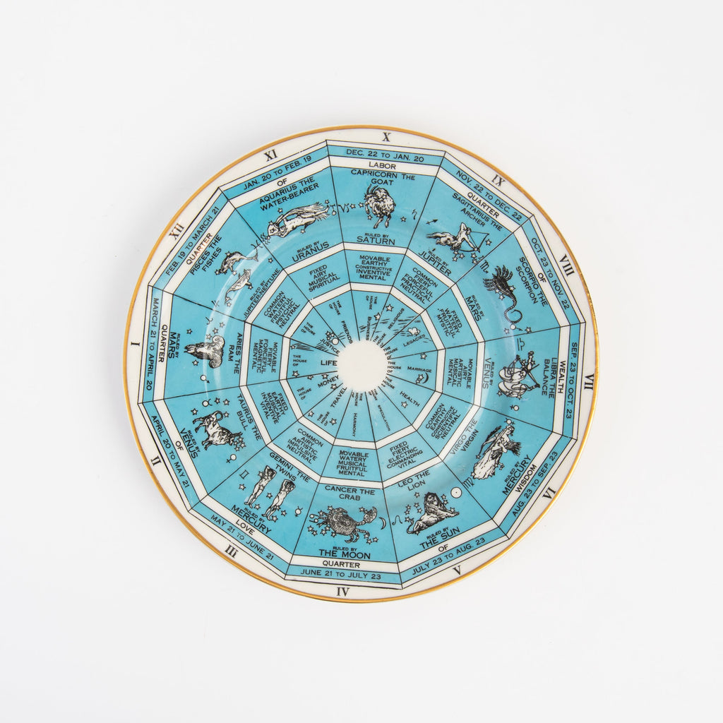 Assiette vintage Lamberton Zodiac