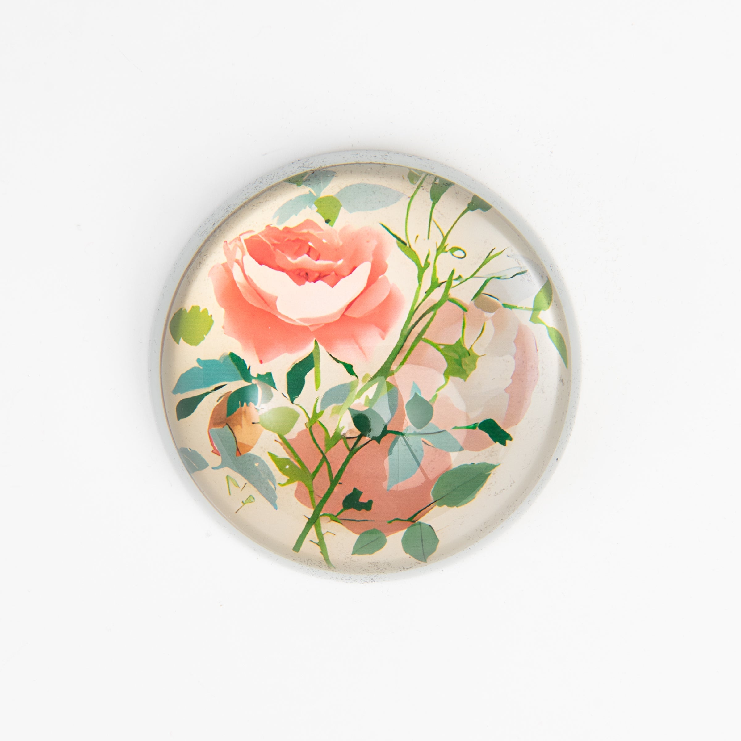 Presse-papier en forme de rose
