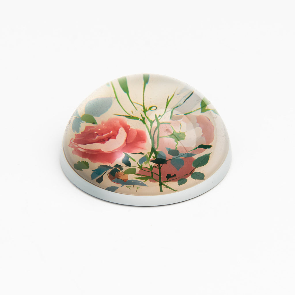 Presse-papier en forme de rose