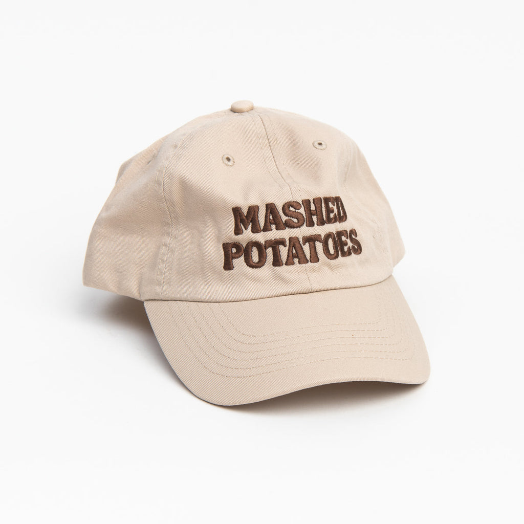 Chapeau de baseball en purée de pommes de terre
