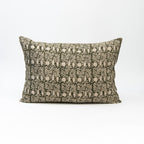 Coussin imprimé Tulsi Block Print, motif forêt, 16 x 24 pouces