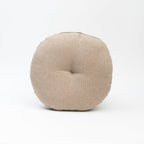 Coussin rond Wildflower couleur anthracite