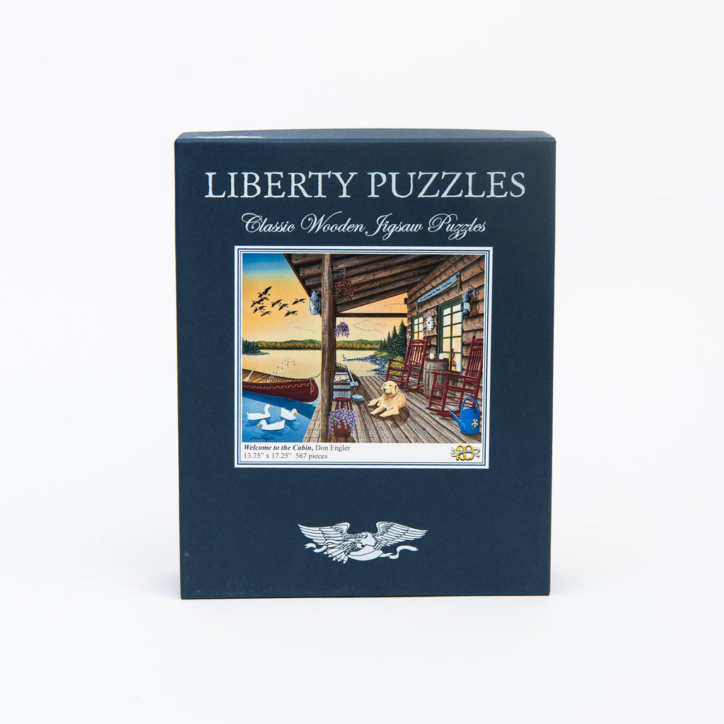 Liberty Puzzle Bienvenue dans la cabane