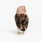 Chouette effraie en feutre de laine fait main