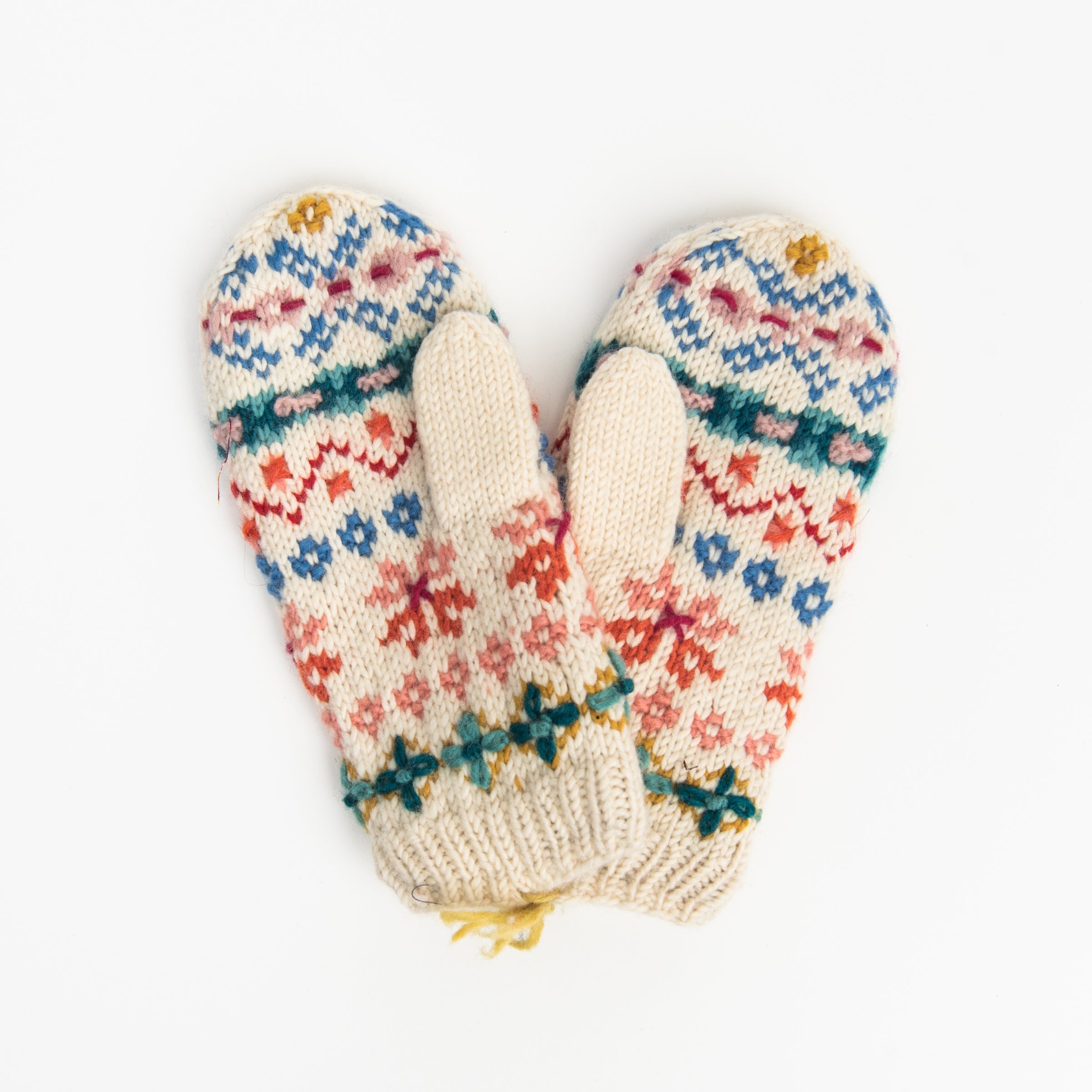 Moufles de rivière en naturel