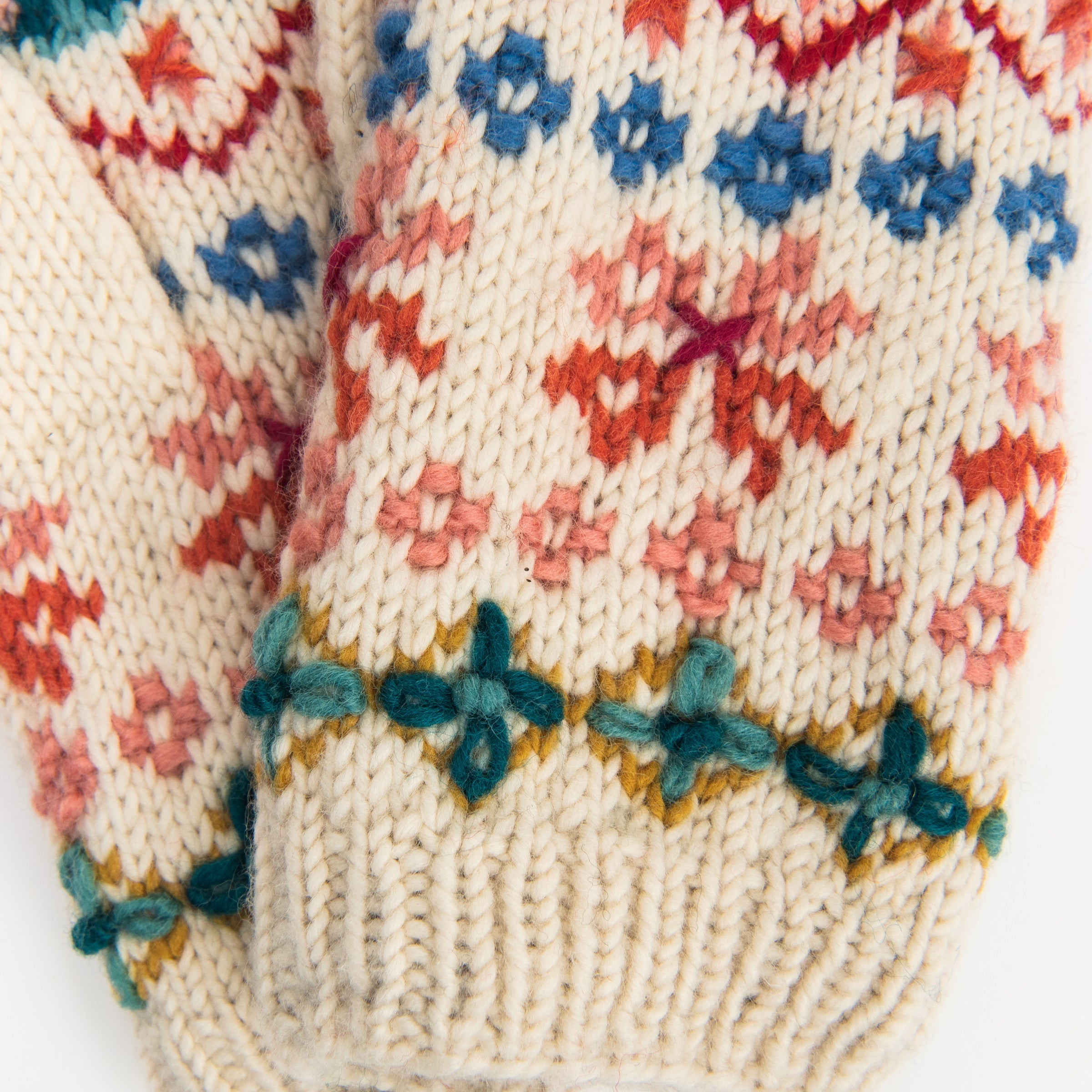 Moufles de rivière en naturel