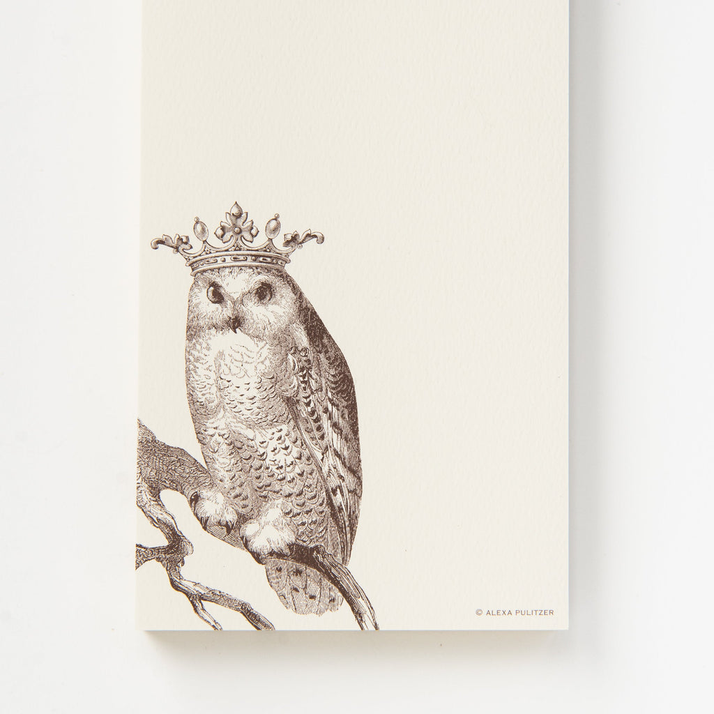 Alexa Pulitzer Royal Snowy Owl Long Pad