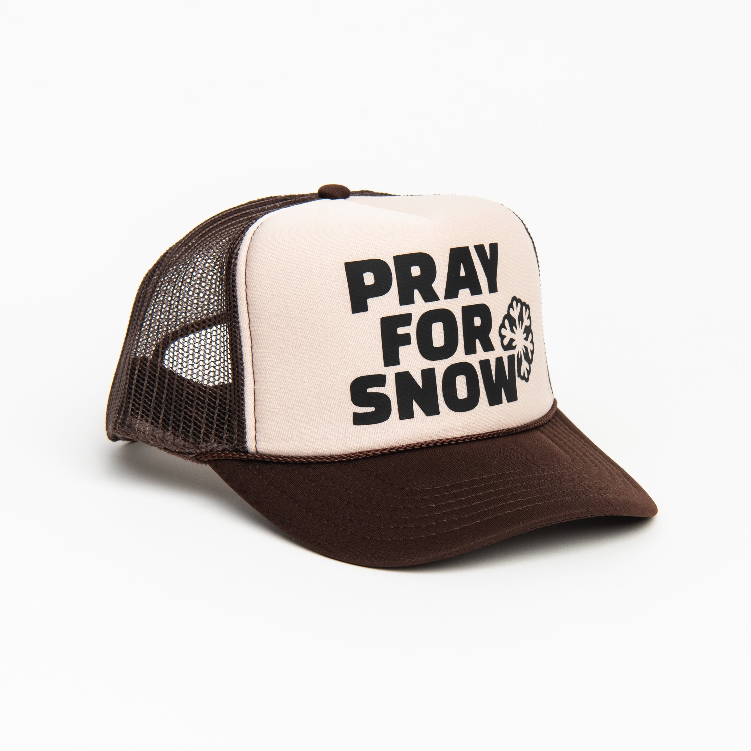 Priez pour le chapeau de camionneur de neige