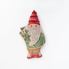 Oreiller brodé gnome