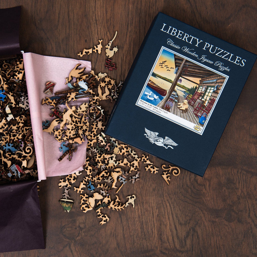 Liberty Puzzle Bienvenue dans la cabane