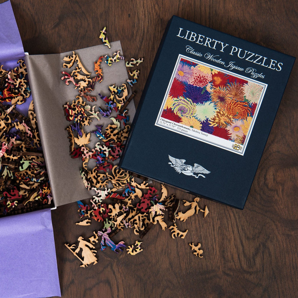 Chrysanthèmes Liberty Puzzle