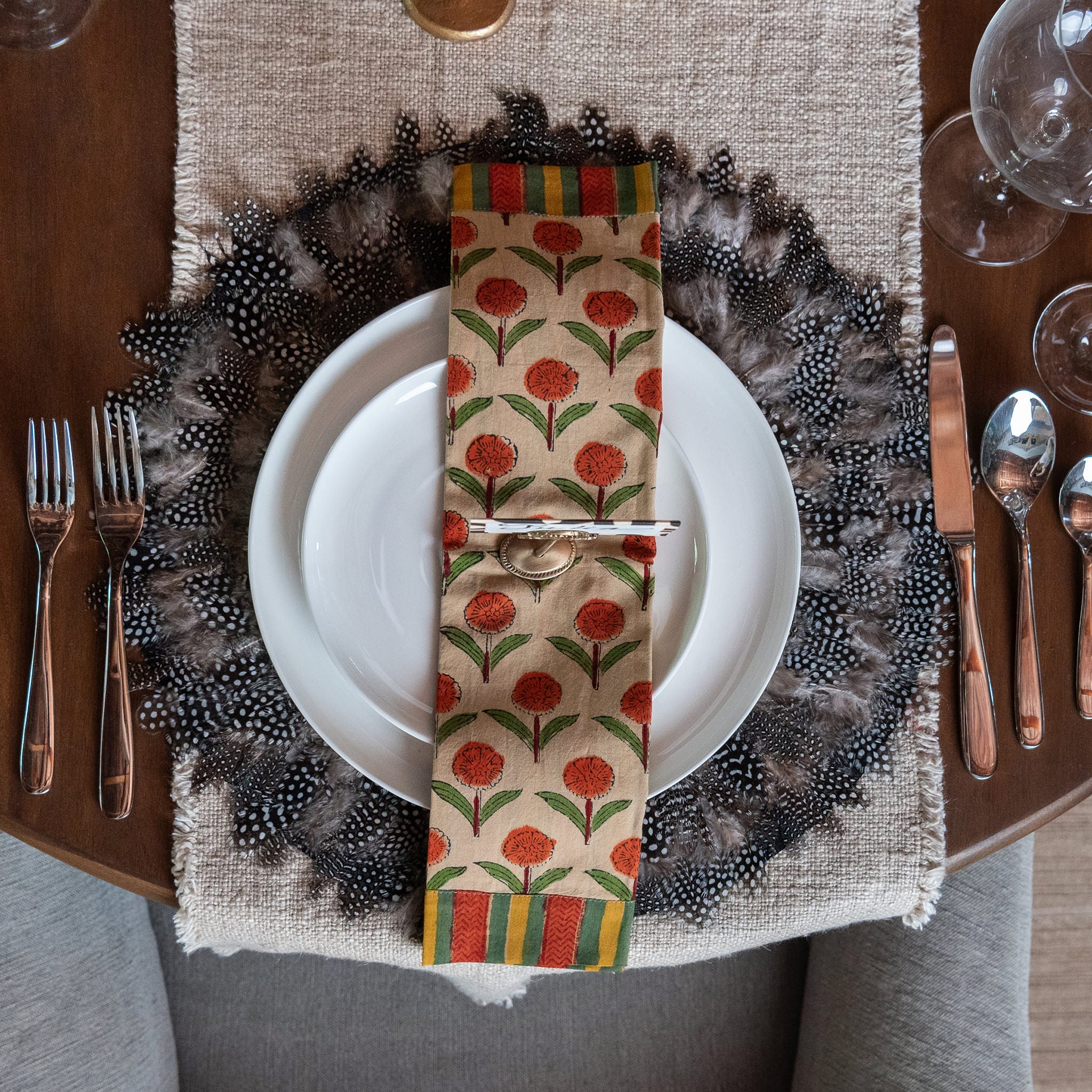 Assiette plate moderne