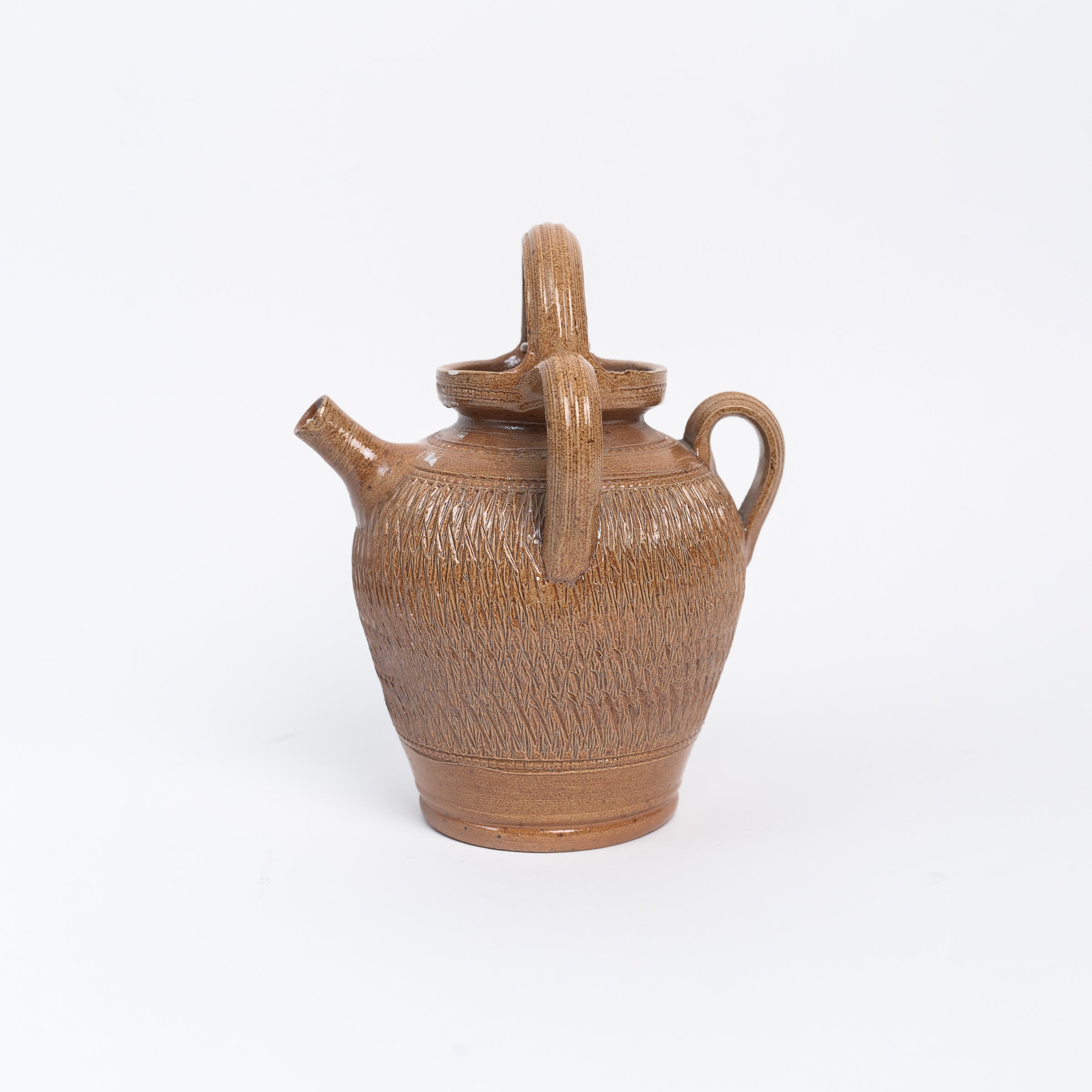 Poterie Renault Vintage Français Pot à Huile - Petit