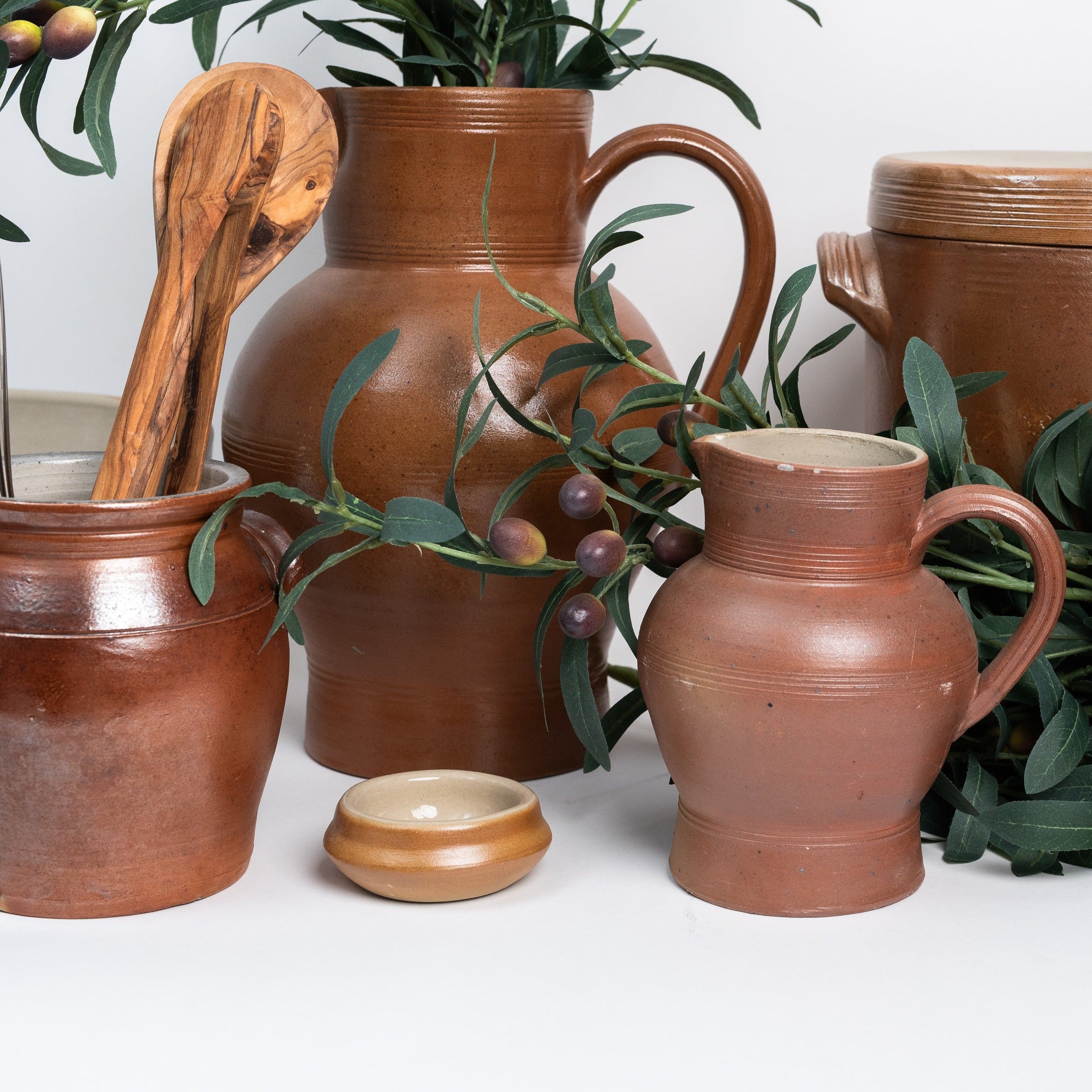 Poterie Renault Vintage Français Beurrier