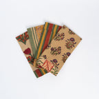 Serviettes artisanales du Vermont en automne