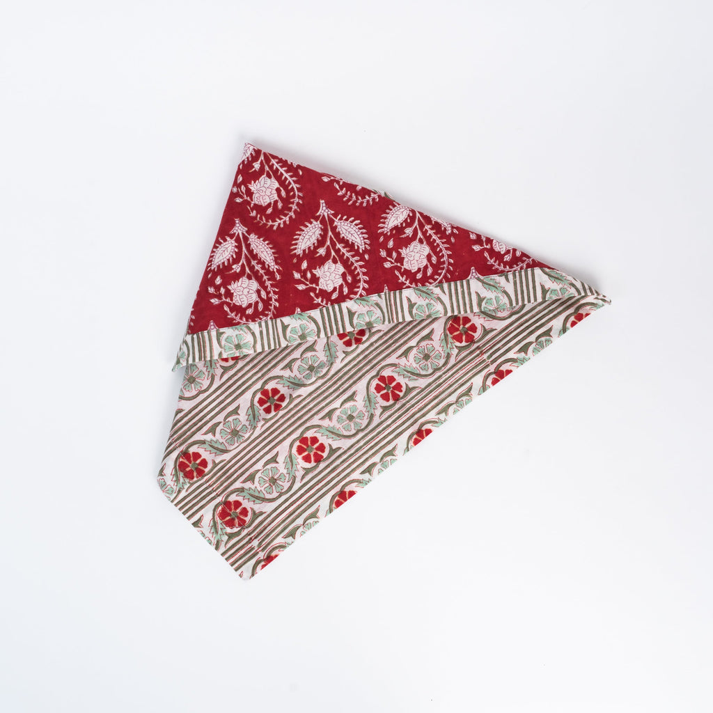 Serviettes de table artisanales du Vermont pour les fêtes