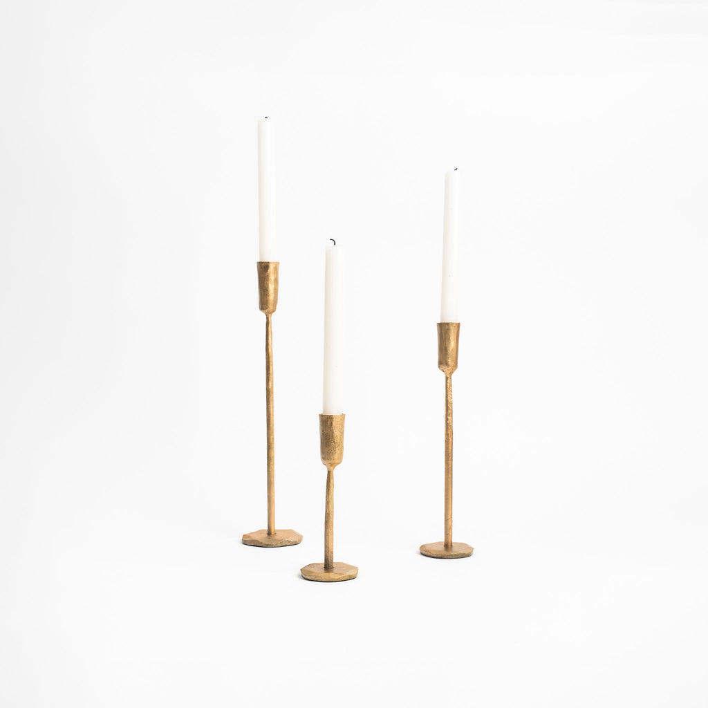 Chandelier Legacy forgé en or