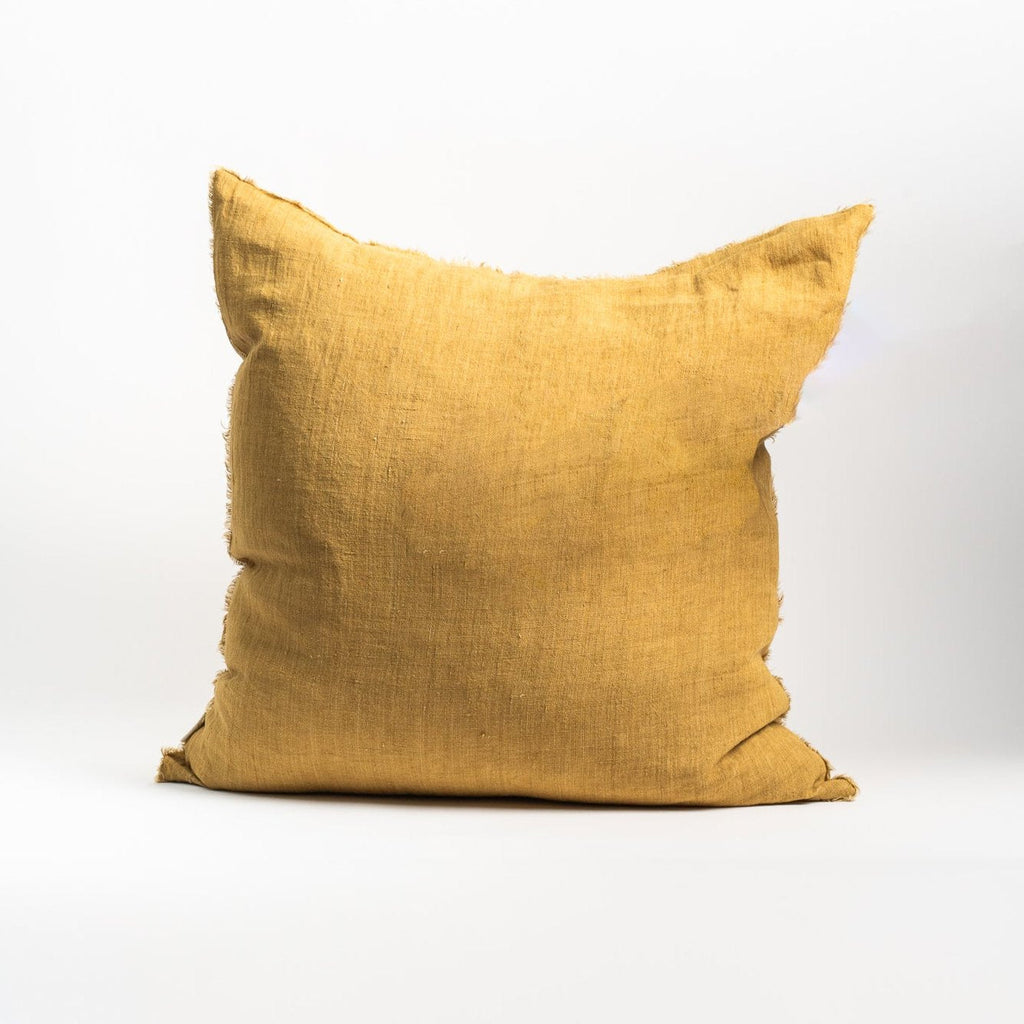 Coussin carré Lina Linen 24 couleur miel