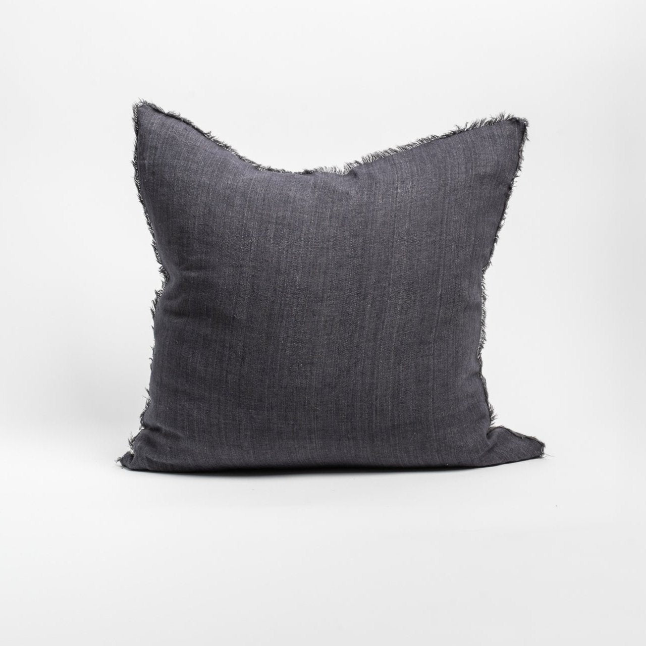 Coussin carré Lina Linen 20 couleur anthracite